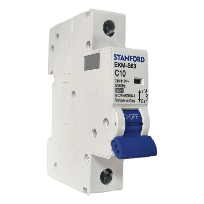 Automático Monofásico 1x10A 6kA Curva C1