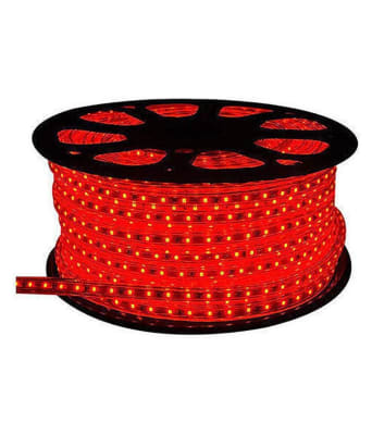 Cinta Led 220V Simple Rojo 5050 14,4W/m 60Led/m IP68 100mt1