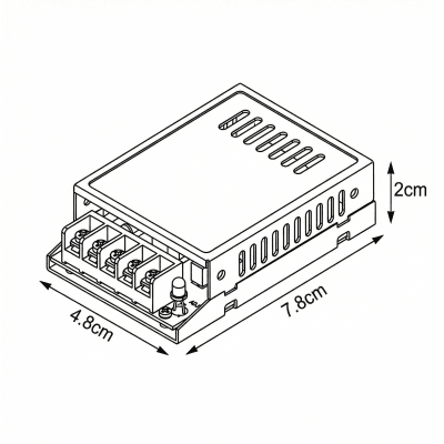 Fuente de Poder 12V 2A 25W IP20