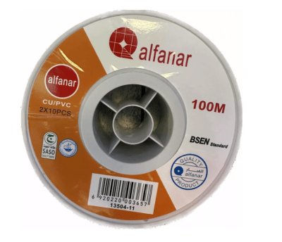 Cable Paralelo Transparente 12-24V 100mts Alfanar1