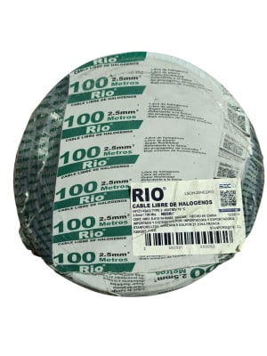 Cable Eva 2,5mm Verde 100 Metros 450/750V 70°C SEC1