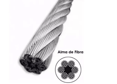 Piola Cable De Acero 1,5mm 100mt Galvanizado