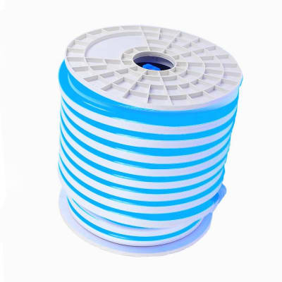 Cinta Led 220V Neón 6W/m IP68 120Led/m 100mts Celeste (kn)1