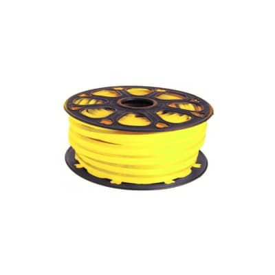 Cinta Led 220V Neón 6W/m IP68 120Led/m 100mts Oro Dorado1