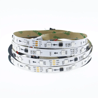 Cinta Led 12V 5050 Digital ws2811 IP20 30Led/m RGB 5mt1