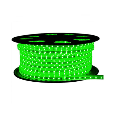 Cinta Led 220V Delgada Verde 120Led/m 2835 IP68 Exterior 100mt (kn)