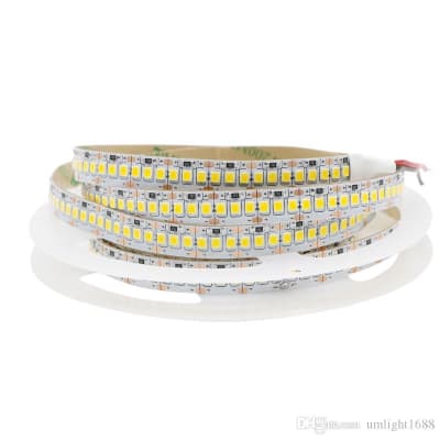 Cinta Led 24V 2835 20W/m IP20 240Led/m 3000K Luz Cálida 5mt1