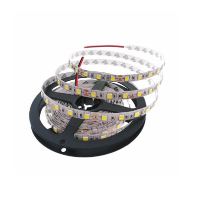 Cinta Led 12V 5050 14,4W/m IP20 60led/m 3000K Luz Cálida 5mt ECO1