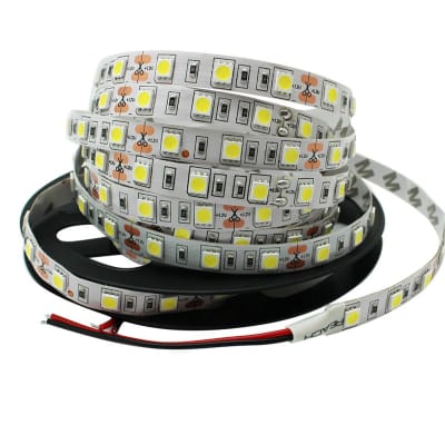 Cinta Led 12V 5050 14,4W/m IP20 60led/m 6000K Luz Fría 5mt
