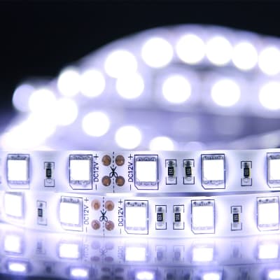 Cinta Led 12V 5050 14,4W/m IP20 60led/m 6000K Luz Fría 5mt