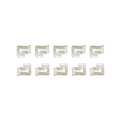 Conector Tipo L Cinta 10mm 12V/24V (Ideal COB) x100unds1