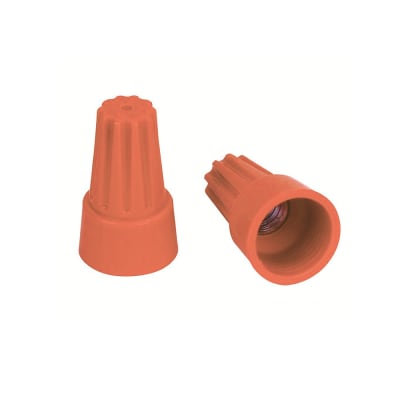 Conector Cónico E-33 12,6x9,9x22,1mm x100 Naranjo