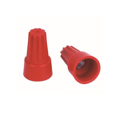 Conector Cónico E-66 16x13x26,5mm x100 Rojo1