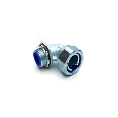 Conector Curvo Caja a Flexible 20mm