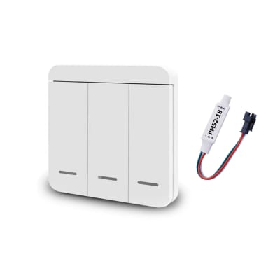 Control Remoto Muro para Cinta Led Digital 1 Color 12-24V 12A