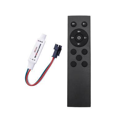 Control Remoto RF para Cinta Digital 1 Color Negro