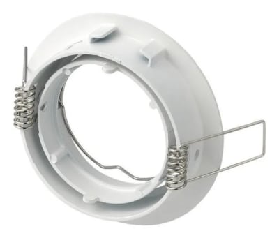 Base GU10 Basculante Blanco Metal 86/28mm Corte 65mm