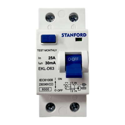 Interruptor Diferencial 2x25A 30mA