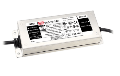 Fuente Poder Mean Well 24V 75W ELG 75-24 IP671