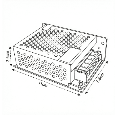 Fuente de Poder 24V 2.5A 60W IP20 wd