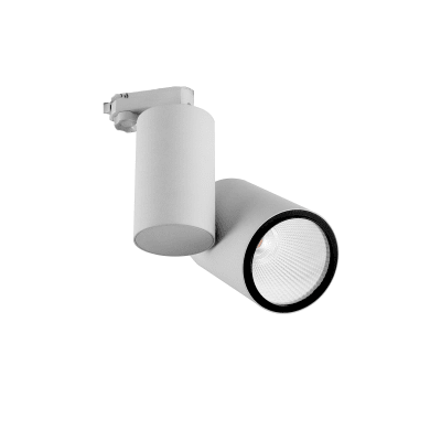 Foco Riel Trifásico 35W Blanco 3000K Luz Cálida