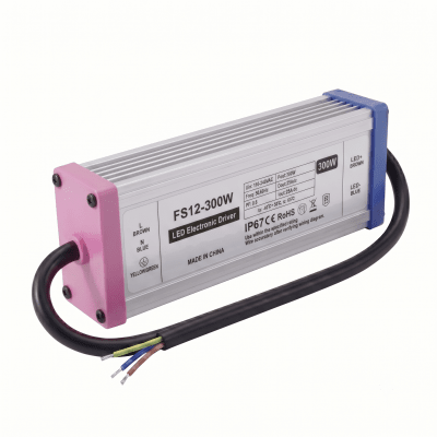 Fuente Poder 12V 25A 300W IP67