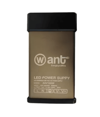 Fuente de Poder 24V 5A 120W IP44 lluvia wt