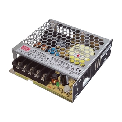 Fuente de Poder Mean Well 12V 6A 72W LRS-75-12