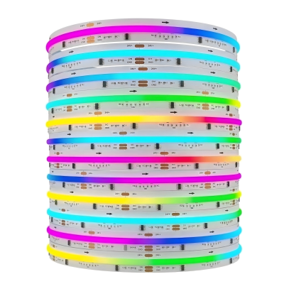 Cinta 24V COB 12W/m IP54 420Led/m RGB Digital 28111
