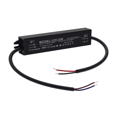 Fuente Poder 12V 3A 36W FP>0,6 IP67 Hermética1