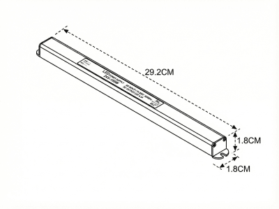 Fuente de Poder 24V 4,2A 100W IP20 Delgada wt