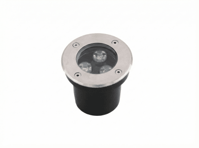Foco Piso 3W 6000K Luz Fría 220V Redondo