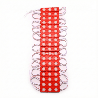 Tira 20 Módulos 2835 12V 1.2W Luz Roja H2B1