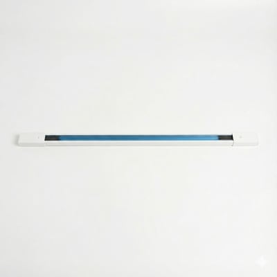 Riel Energizado Monofásico 220V 50cm Blanco Profesional