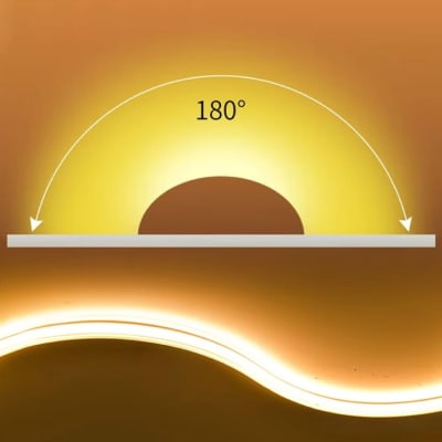 Cinta 220V COB 10W/m 240Led/m 50mt 3000K Luz Cálida H2C