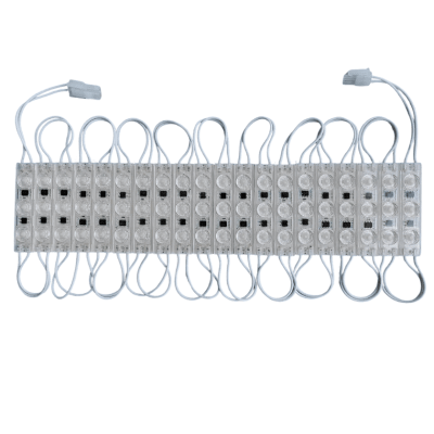 Tira 20 Módulos 220V 2W 3 Led 6000K Luz Fría IP65 G5C1