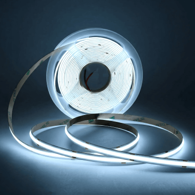 Cinta 24V COB 12W/m IP54 480Led/m 6500K Fría 10m