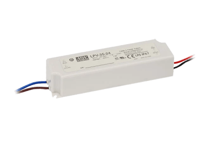 Fuente Poder Mean Well 24V 1.5A 35W IP67 LPV-35-241