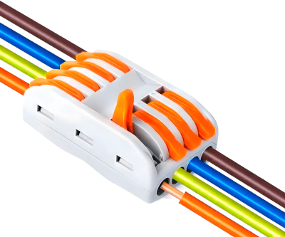 Conector Rápido Wago 4in 4out N2B