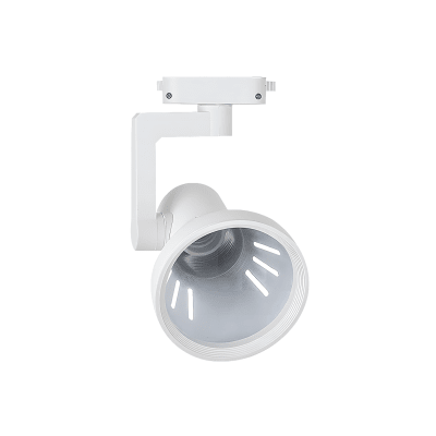 Foco Para Riel Monofásico E27 Par30 Blanco Uso Comercial1