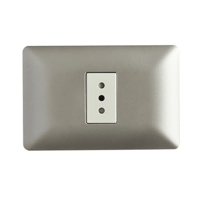 Enchufe Simple Champagne (3916) N1B