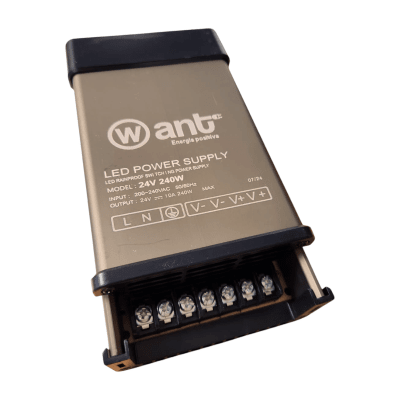Fuente de Poder 24V 10A 240W IP44 lluvia wt