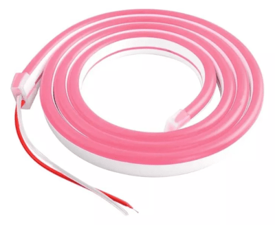 Neón Led 12V 6W/m 5mt Rosado Blíster1