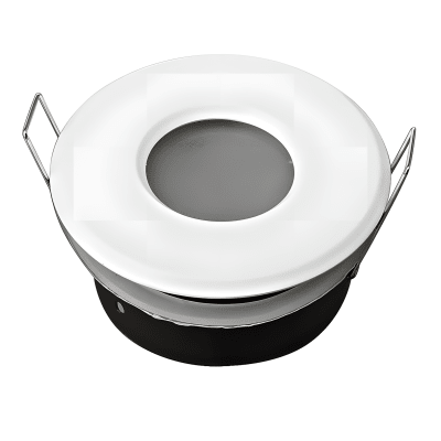 Soporte Foco Embutir Inlay Hermético para GU10 con vidrio 8.3/5.3cm T6D1