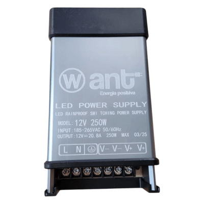 Fuente de Poder 12V 20A 250W IP44 (wt) O2B-R1B