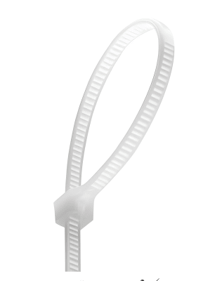 Amarra Plástica Transparente 150x3.6mm 100un