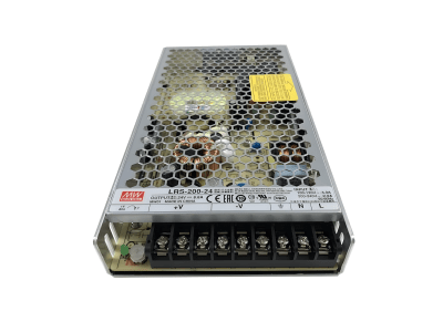 Fuente Poder Mean Well 24V 8,8A 211,2W LRS-200-24