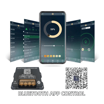 Dimmer Control Remoto RF 30A 5-24V Bluetooth