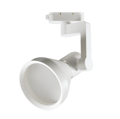 Foco para Riel Monofásico E27 Blanco Cerrado (wd)1