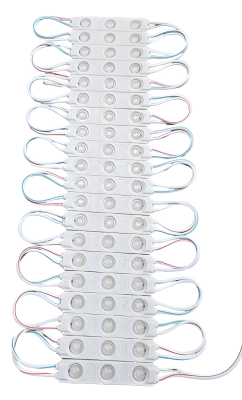 Tira 20 Módulos 2835 12V 1.2W 3000K Luz Cálida